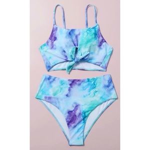 Tye dye bathing suit
